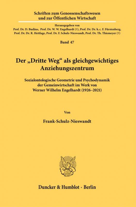 Cover-Bild Der "Dritte Weg" als gleichgewichtiges Anziehungszentrum.