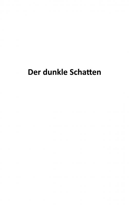 Cover-Bild Der dunkle Schatten