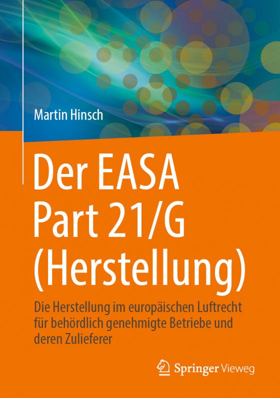 Cover-Bild Der EASA Part 21/G (Herstellung)