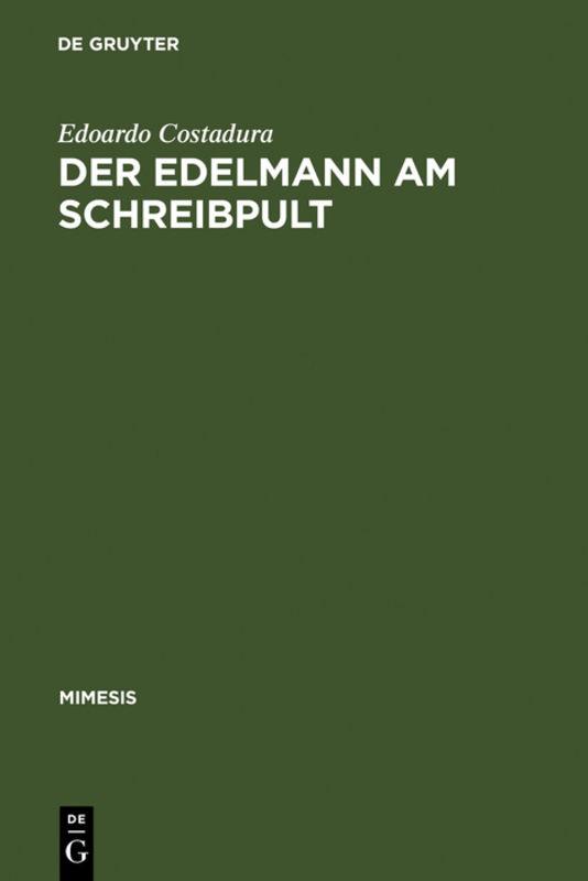 Cover-Bild Der Edelmann am Schreibpult