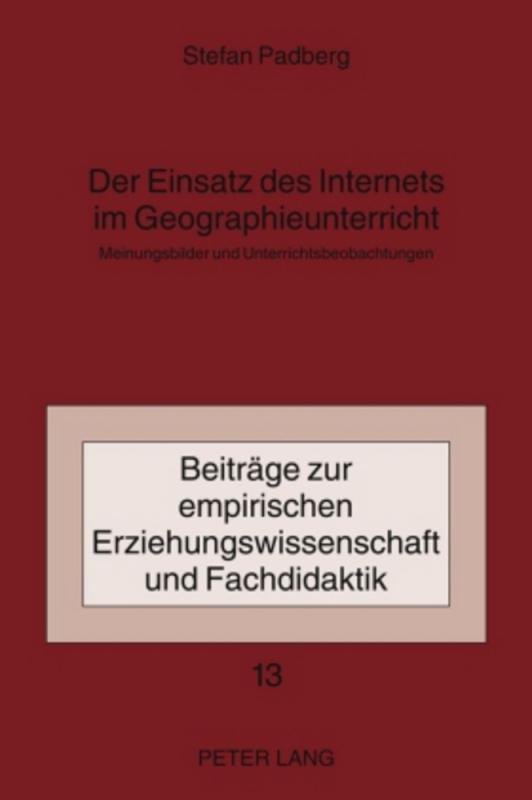 Cover-Bild Der Einsatz des Internets im Geographieunterricht