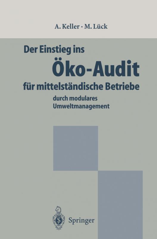 Cover-Bild Der Einstieg ins Öko-Audit für mittelständische Betriebe