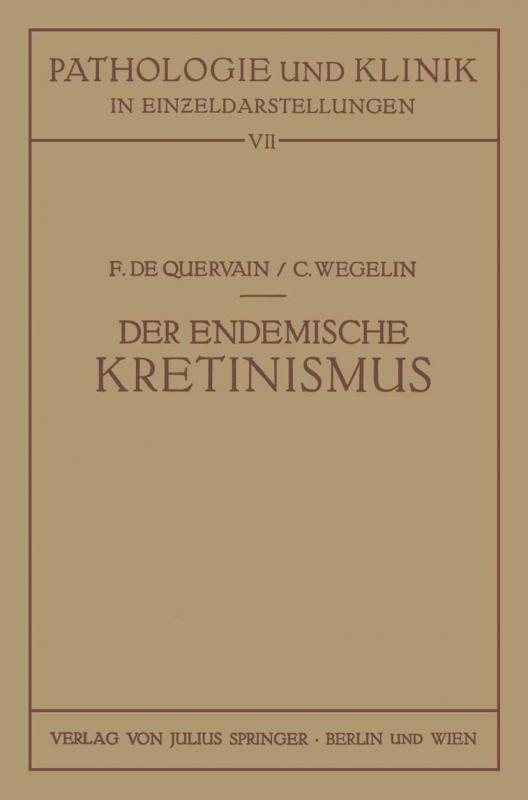 Cover-Bild Der Endemische Kretinismus