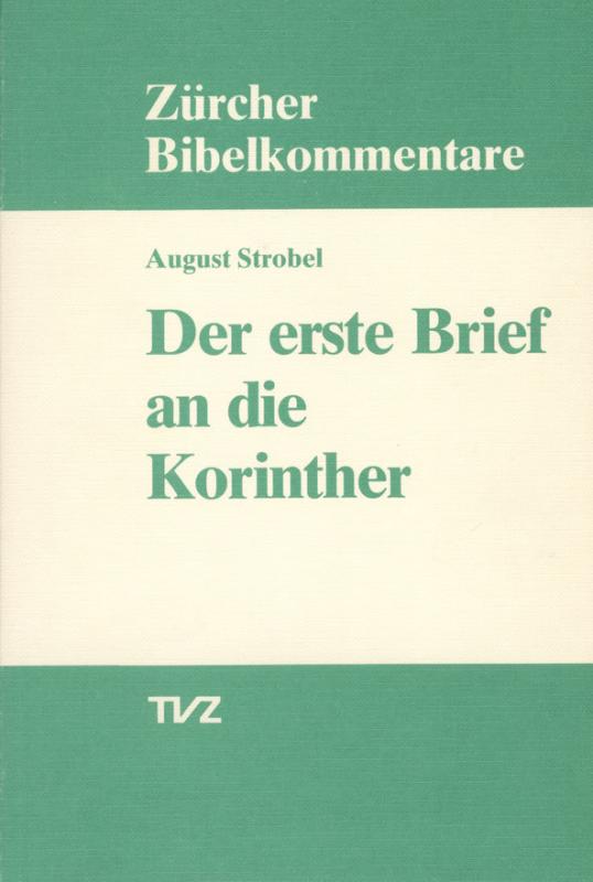 Cover-Bild Der erste Brief an die Korinther