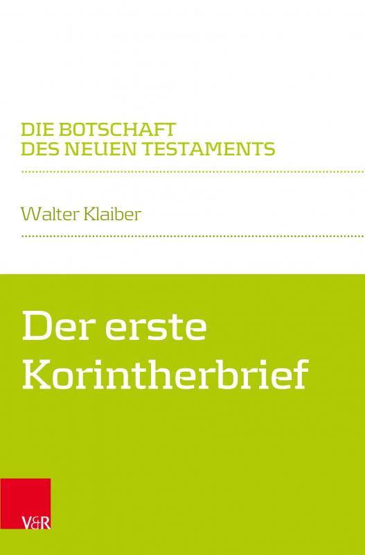 Cover-Bild Der erste Korintherbrief