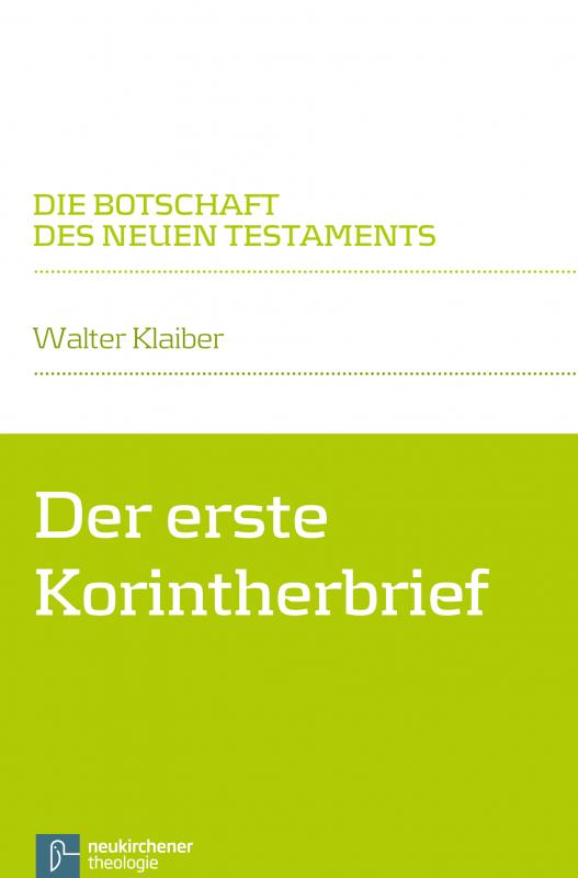 Cover-Bild Der erste Korintherbrief