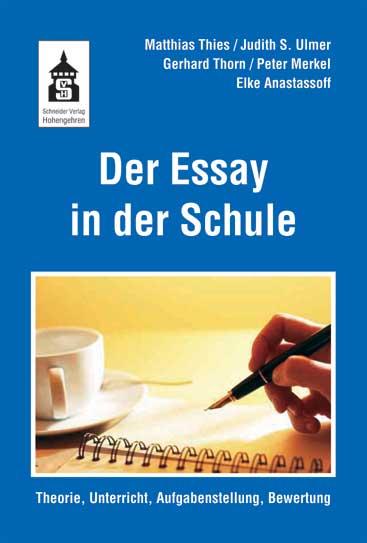 Cover-Bild Der Essay in der Schule