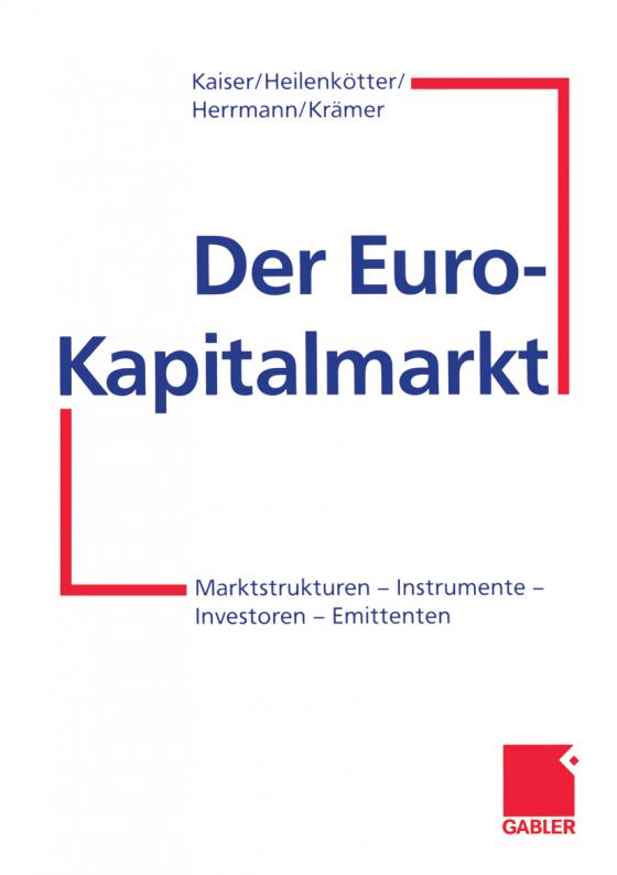 Cover-Bild Der Euro-Kapitalmarkt