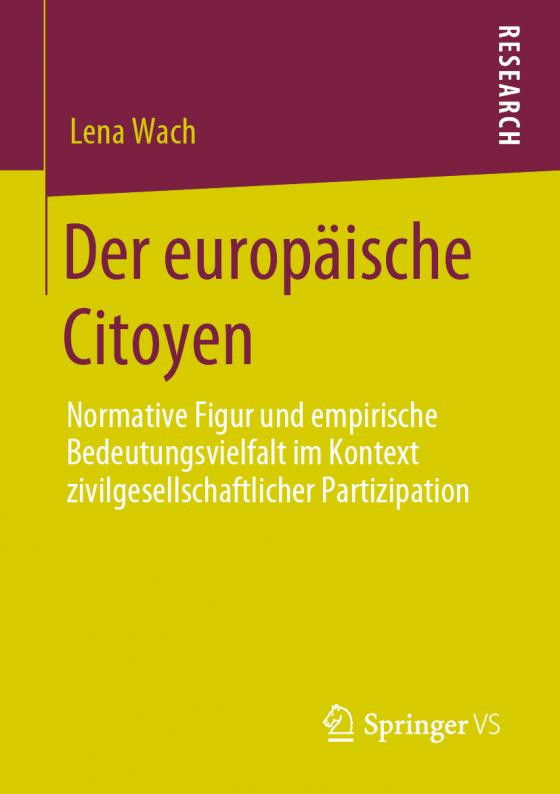 Cover-Bild Der europäische Citoyen