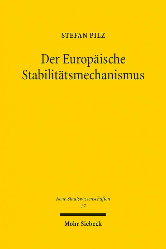 Cover-Bild Der Europäische Stabilitätsmechanismus