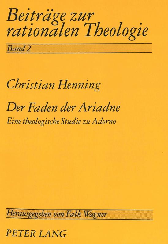 Cover-Bild Der Faden der Ariadne