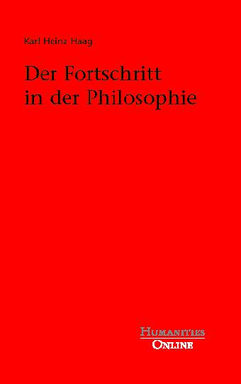 Cover-Bild Der Fortschritt in der Philosophie