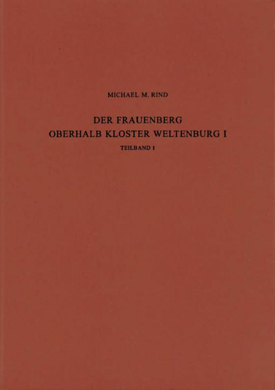 Cover-Bild Der Frauenberg oberhalb Kloster Weltenburg I