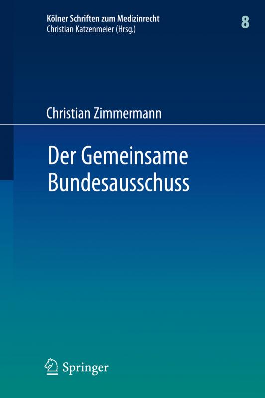 Cover-Bild Der Gemeinsame Bundesausschuss