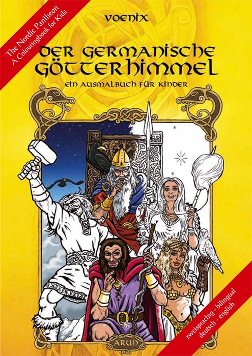 Cover-Bild Der germanische Götterhimmel - Ein Ausmalbuch für Kinder