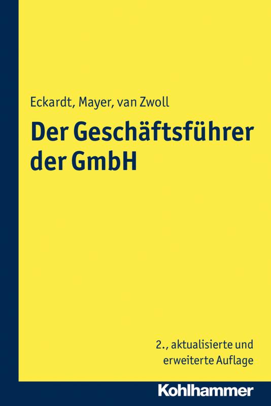 Cover-Bild Der Geschäftsführer der GmbH