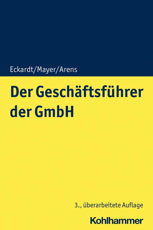 Cover-Bild Der Geschäftsführer der GmbH