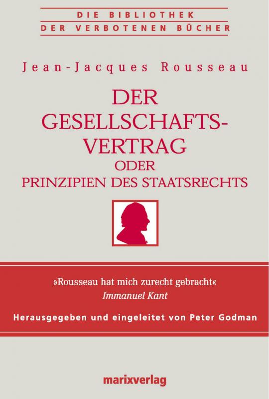 Cover-Bild Der Gesellschaftsvertrag oder Prinzipien des Staatsrechts