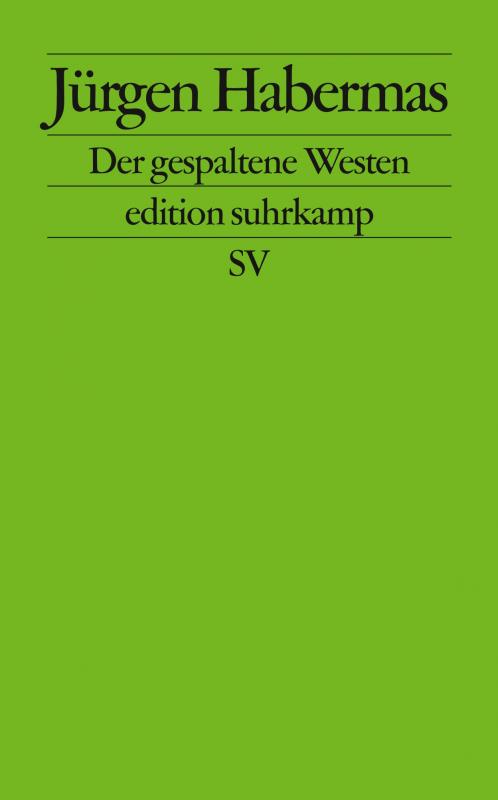 Cover-Bild Der gespaltene Westen