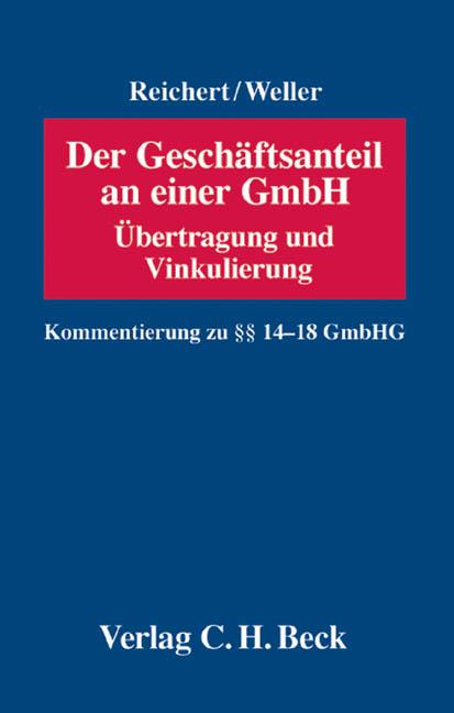 Cover-Bild Der GmbH-Geschäftsanteil