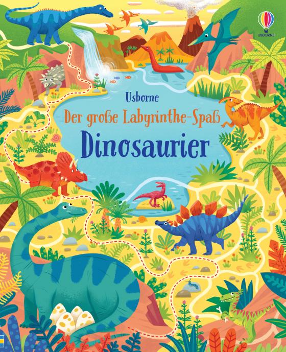Cover-Bild Der große Labyrinthe-Spaß: Dinosaurier