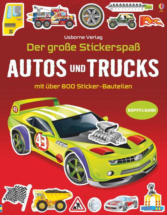 Cover-Bild Der große Stickerspaß: Autos und Trucks