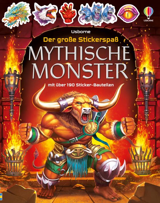 Cover-Bild Der große Stickerspaß: Mythische Monster