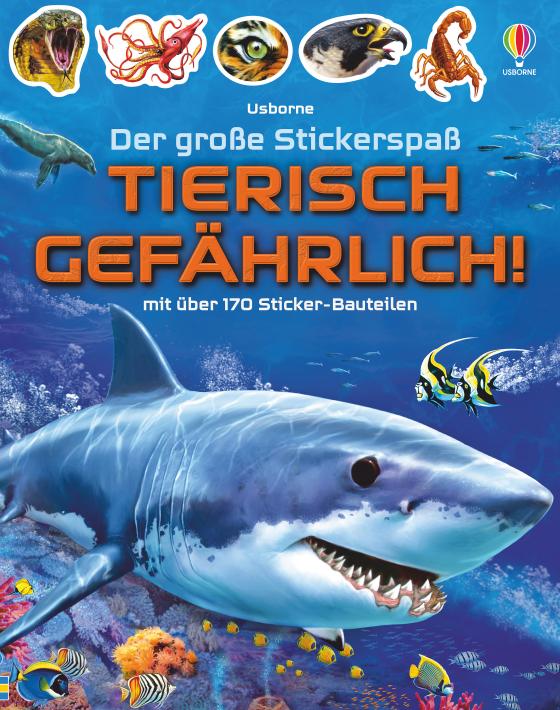 Cover-Bild Der große Stickerspaß: Tierisch gefährlich!