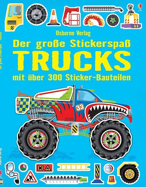 Cover-Bild Der große Stickerspaß: Trucks