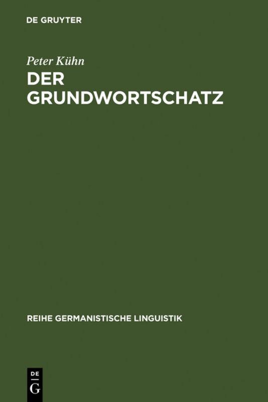 Cover-Bild Der Grundwortschatz