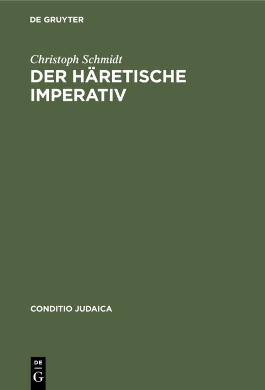 Cover-Bild Der häretische Imperativ