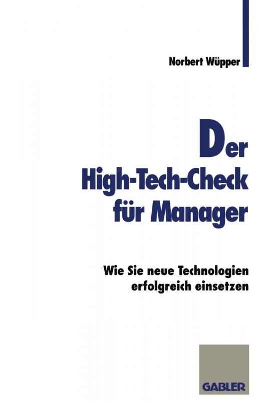 Cover-Bild Der High-Tech-Check für Manager