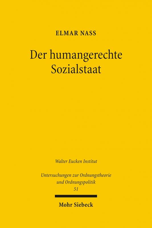 Cover-Bild Der humangerechte Sozialstaat