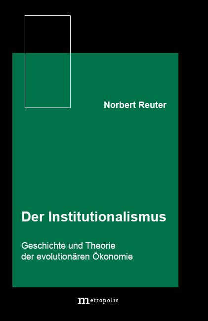 Cover-Bild Der Institutionalismus