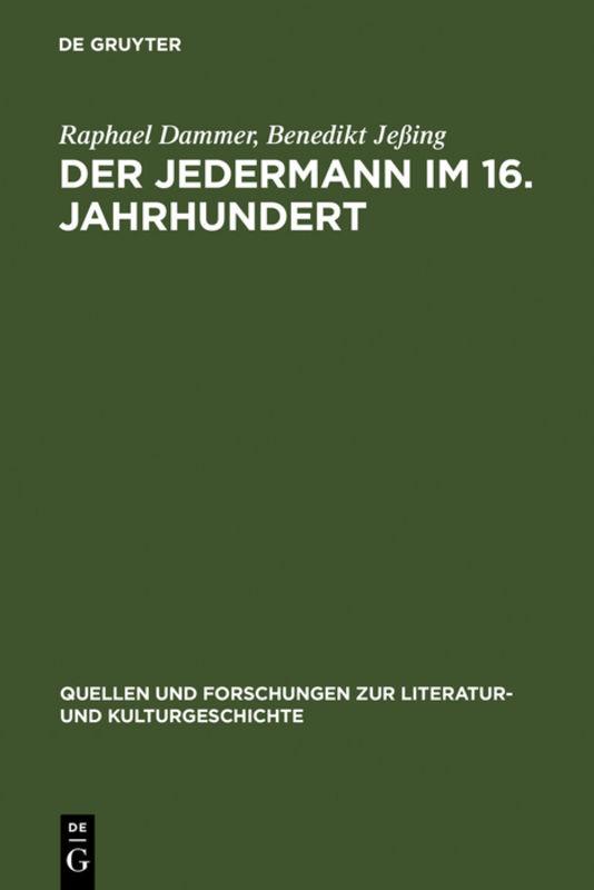 Cover-Bild Der Jedermann im 16. Jahrhundert