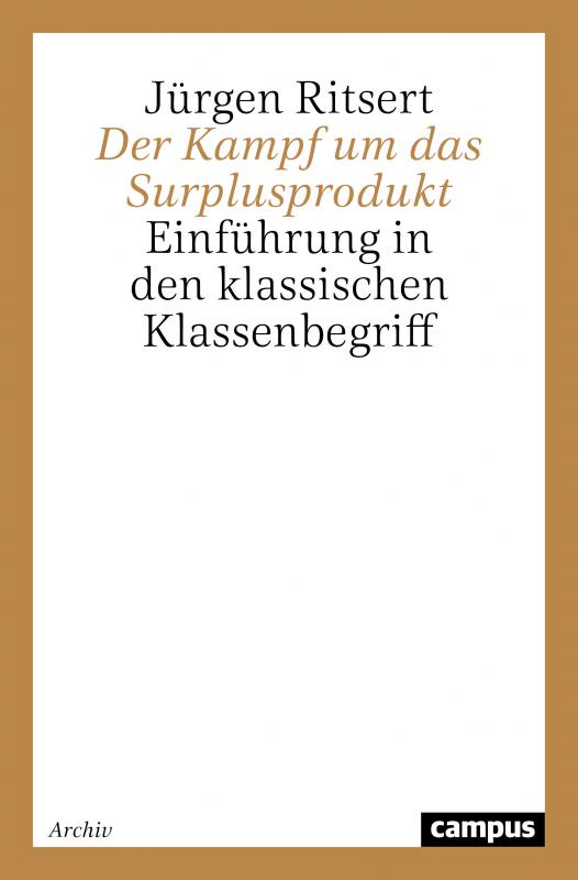 Cover-Bild Der Kampf um das Surplusprodukt