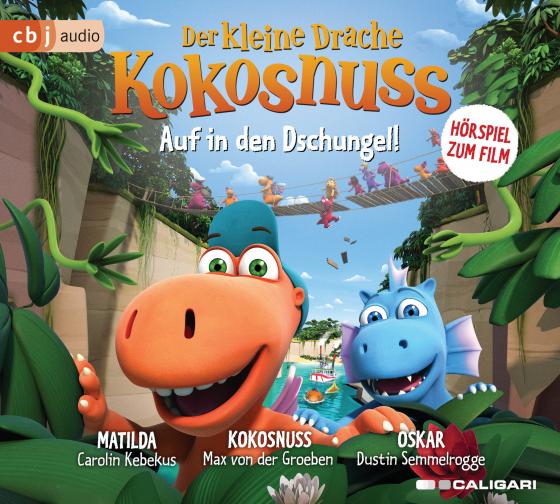 Cover-Bild Der kleine Drache Kokosnuss – Auf in den Dschungel!