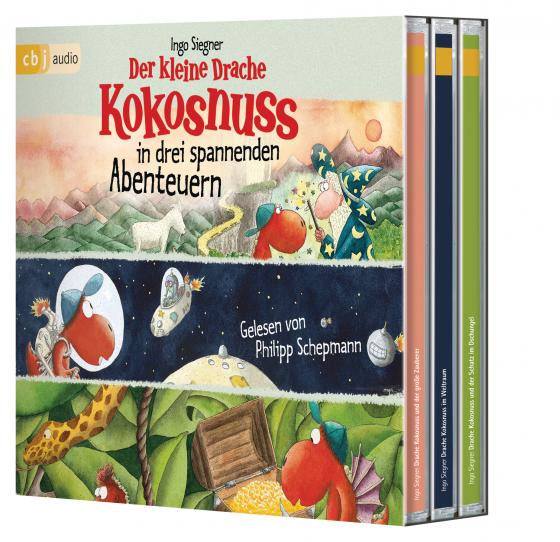 Cover-Bild Der kleine Drache Kokosnuss in drei spannenden Abenteuern