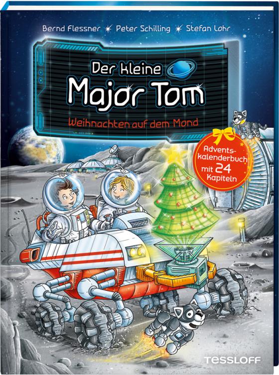 Cover-Bild Der kleine Major Tom. Adventskalenderbuch. Weihnachten auf dem Mond