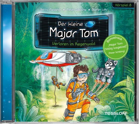 Cover-Bild Der kleine Major Tom. Hörspiel 8. Verloren im Regenwald