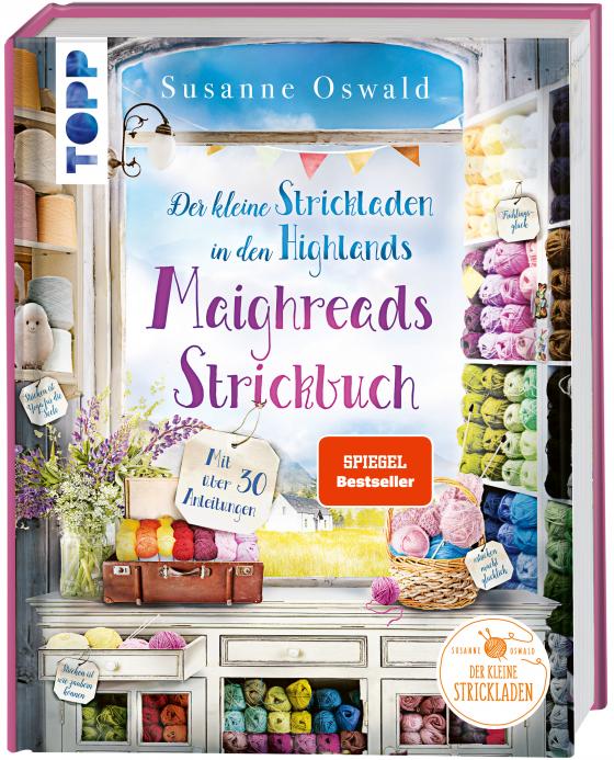 Cover-Bild Der kleine Strickladen in den Highlands. Maighreads Strickbuch.