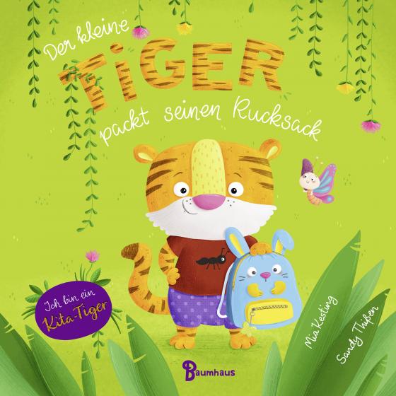 Cover-Bild Der kleine Tiger packt seinen Rucksack (Pappbilderbuch)