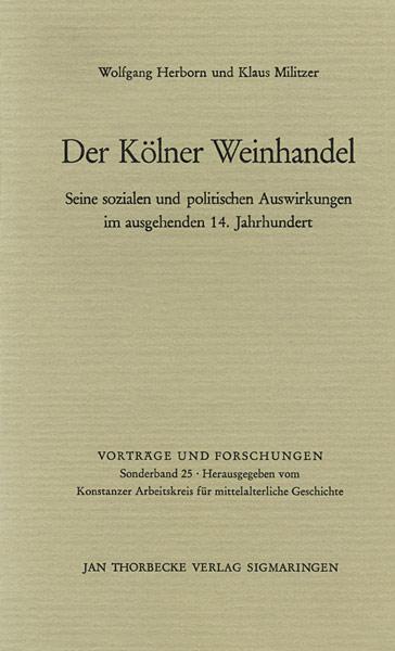 Cover-Bild Der Kölner Weinhandel