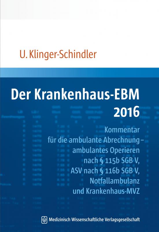 Cover-Bild Der Krankenhaus-EBM 2016