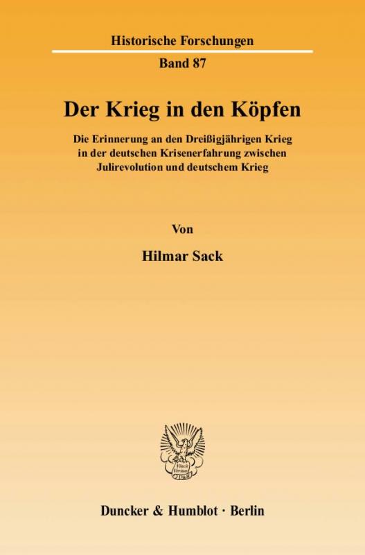 Cover-Bild Der Krieg in den Köpfen.