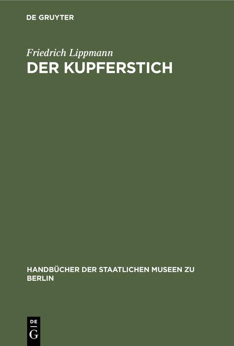 Cover-Bild Der Kupferstich