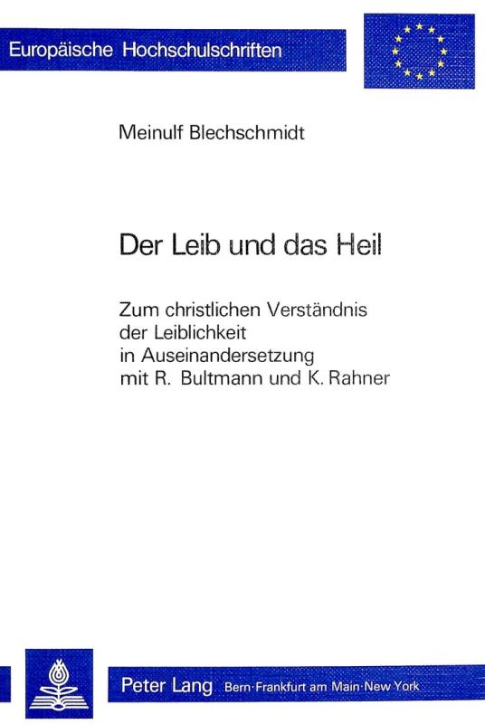 Cover-Bild Der Leib und das Heil