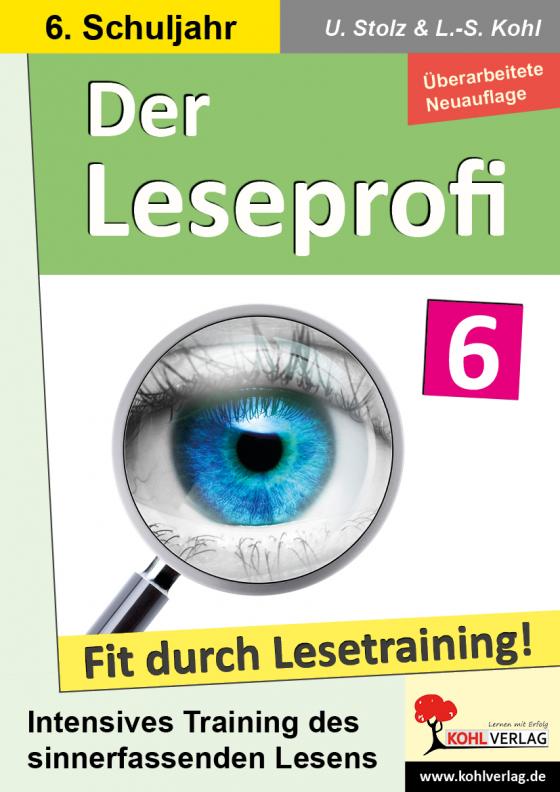 Cover-Bild Der Leseprofi - Fit durch Lesetraining / Klasse 6