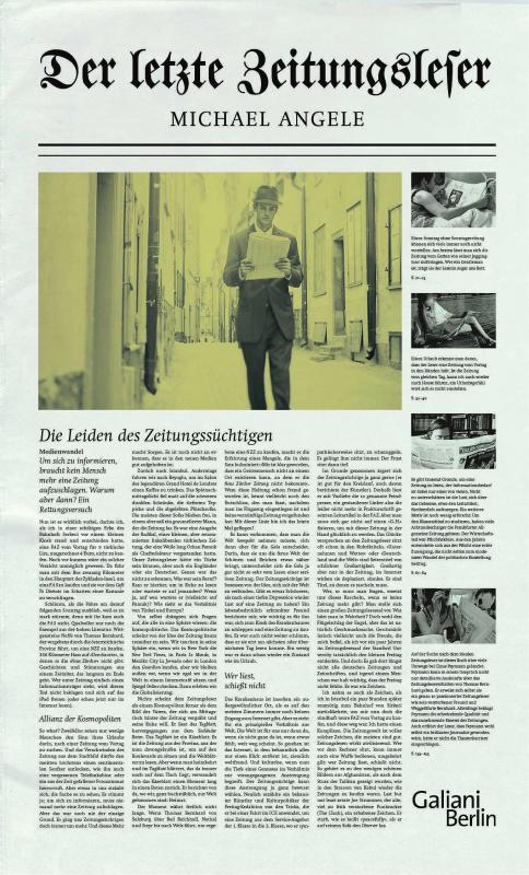 Cover-Bild Der letzte Zeitungsleser