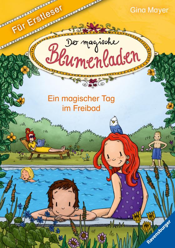 Cover-Bild Der magische Blumenladen für Erstleser, Band 5: Ein magischer Tag im Freibad